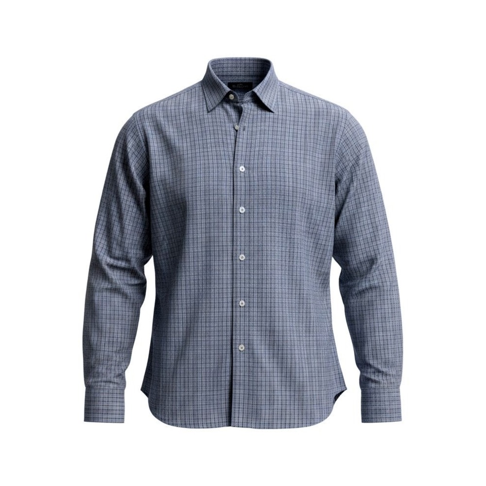 Vineyard Vines On-The-Go Performance Shirt Mens M Gray Plaid Button Down Casual